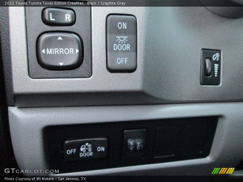 Black / Graphite Gray 2011 Toyota Tundra Texas Edition CrewMax