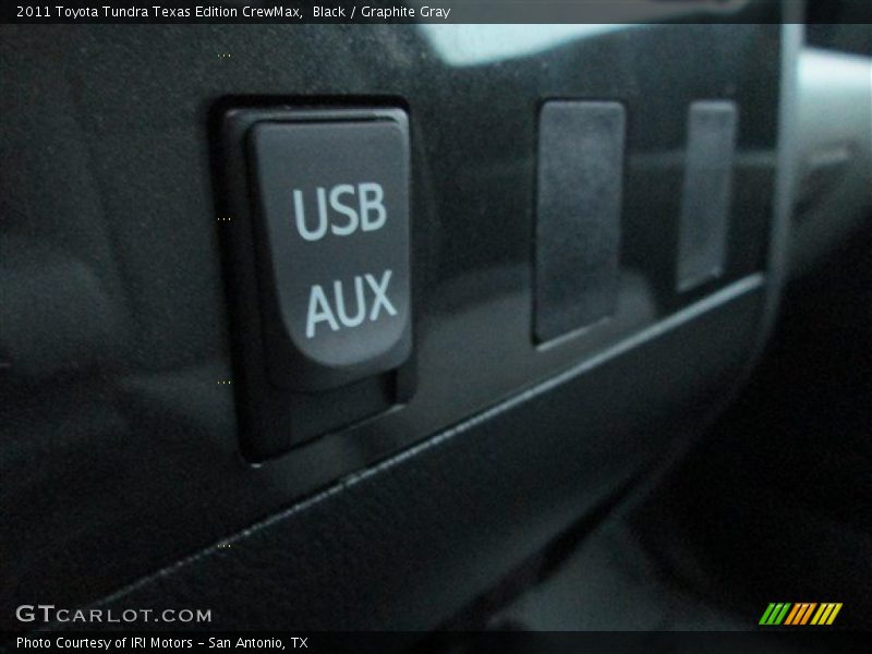 Black / Graphite Gray 2011 Toyota Tundra Texas Edition CrewMax