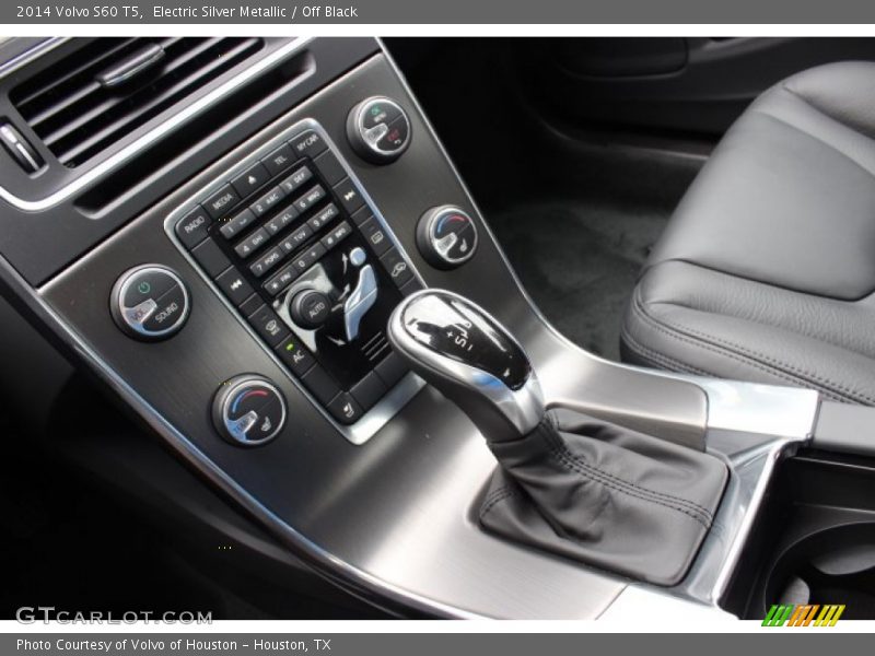 Electric Silver Metallic / Off Black 2014 Volvo S60 T5