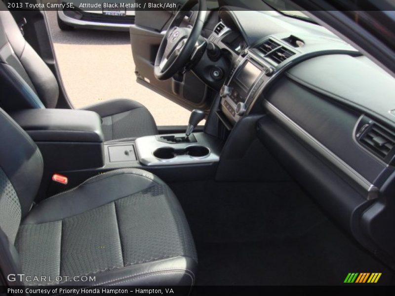 Attitude Black Metallic / Black/Ash 2013 Toyota Camry SE