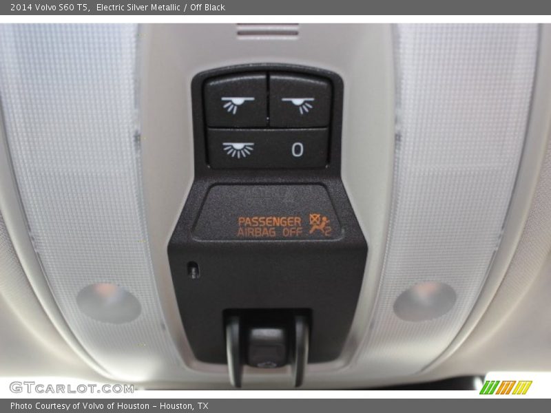Electric Silver Metallic / Off Black 2014 Volvo S60 T5