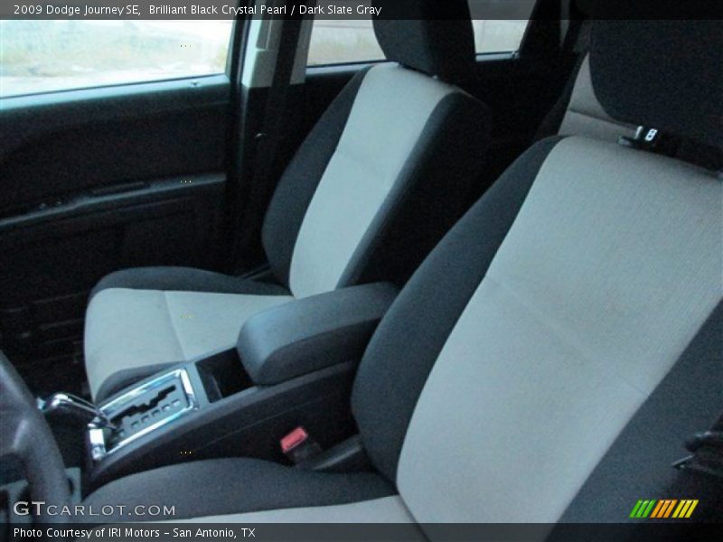Brilliant Black Crystal Pearl / Dark Slate Gray 2009 Dodge Journey SE