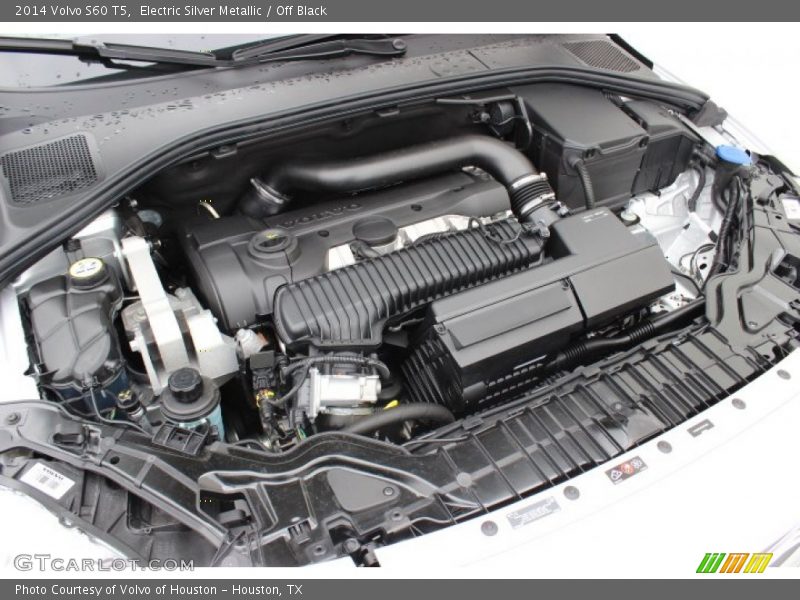 Electric Silver Metallic / Off Black 2014 Volvo S60 T5