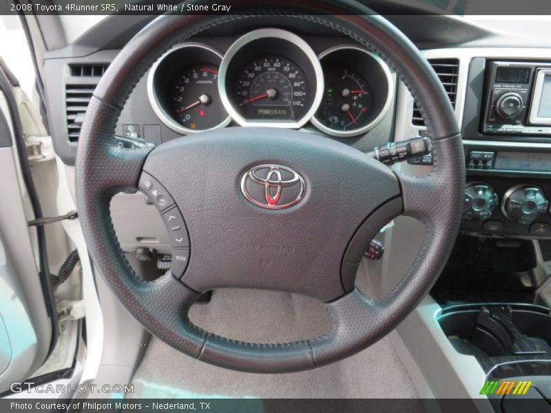 Natural White / Stone Gray 2008 Toyota 4Runner SR5