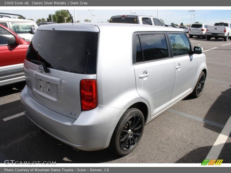 Classic Silver Metallic / Dark Gray 2009 Scion xB
