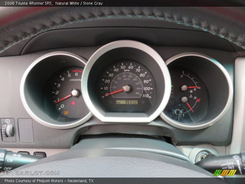 Natural White / Stone Gray 2008 Toyota 4Runner SR5
