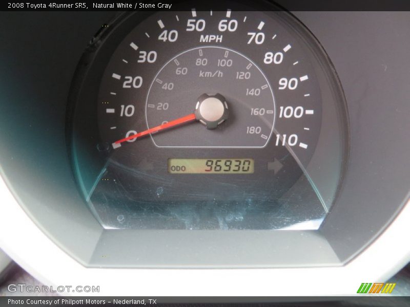 Natural White / Stone Gray 2008 Toyota 4Runner SR5