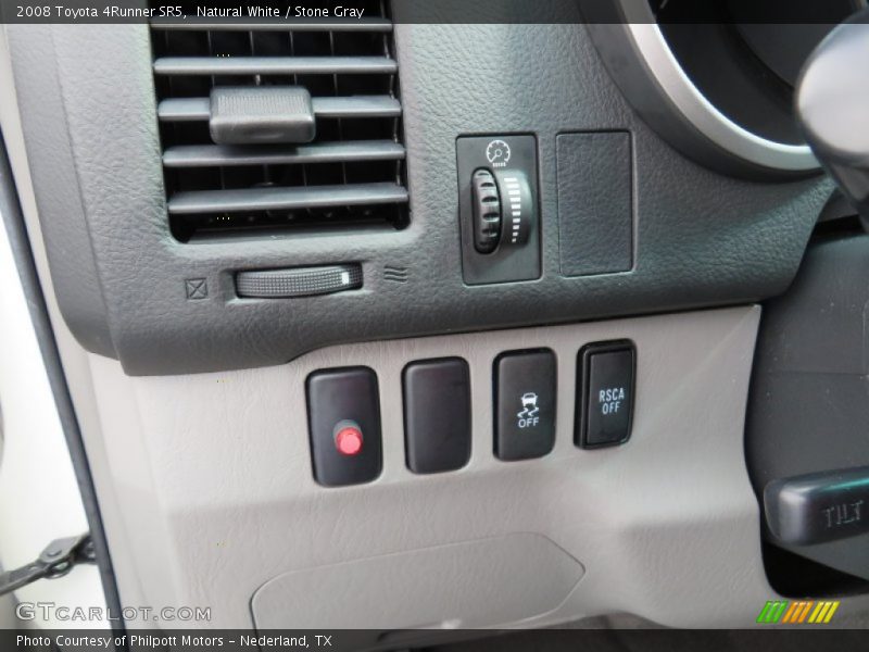 Natural White / Stone Gray 2008 Toyota 4Runner SR5