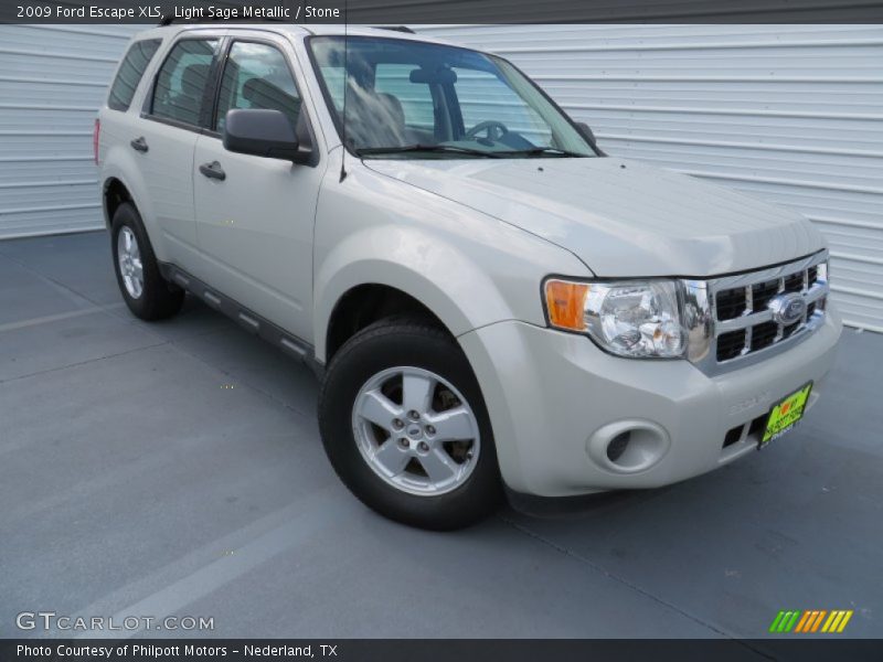 Light Sage Metallic / Stone 2009 Ford Escape XLS