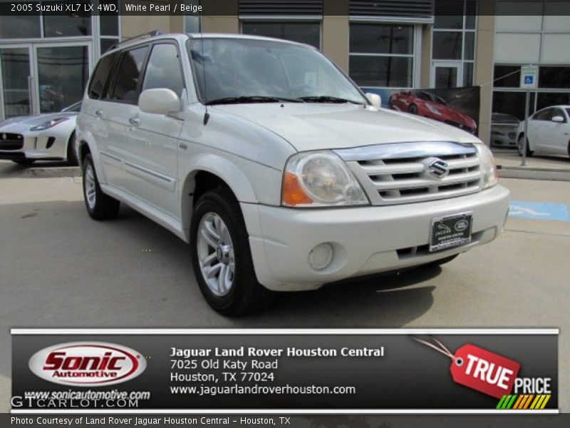 White Pearl / Beige 2005 Suzuki XL7 LX 4WD
