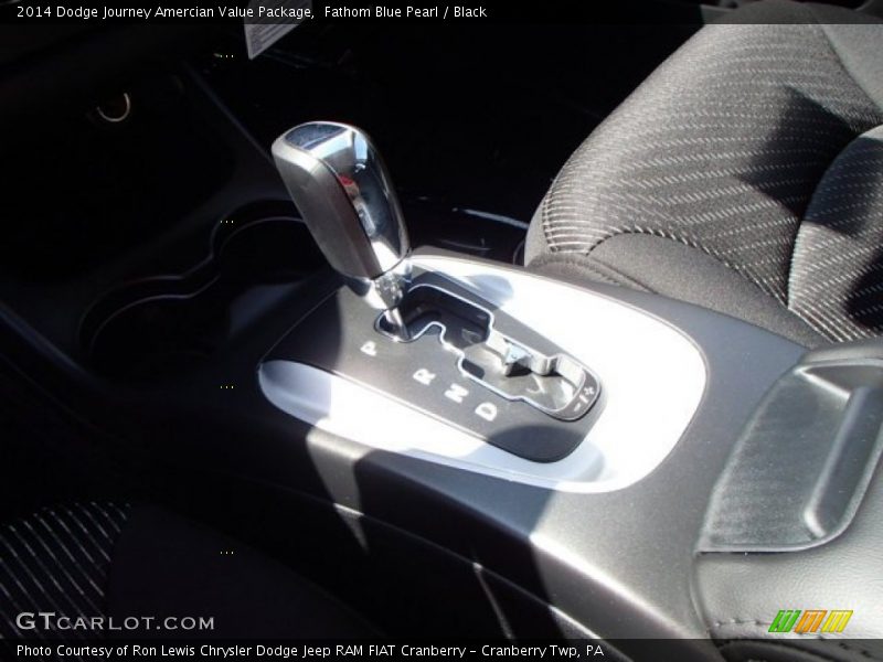 Fathom Blue Pearl / Black 2014 Dodge Journey Amercian Value Package