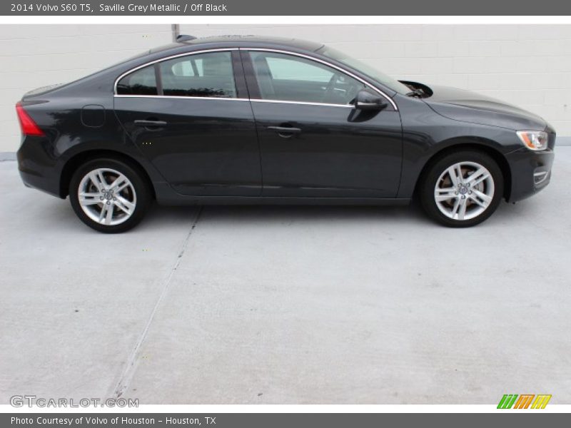 Saville Grey Metallic / Off Black 2014 Volvo S60 T5