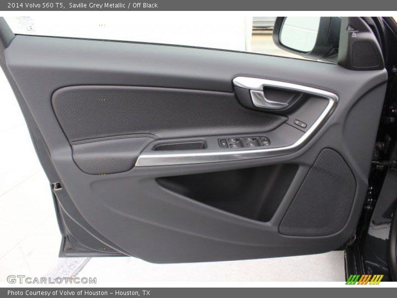 Saville Grey Metallic / Off Black 2014 Volvo S60 T5