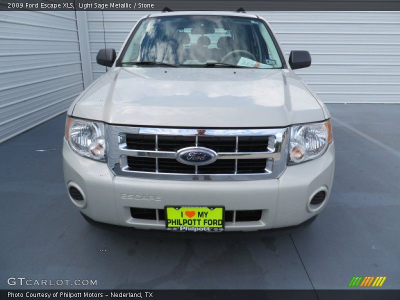 Light Sage Metallic / Stone 2009 Ford Escape XLS