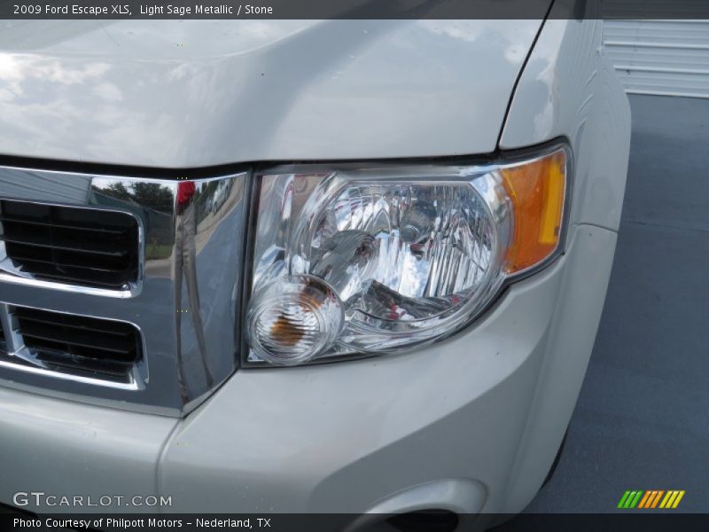 Light Sage Metallic / Stone 2009 Ford Escape XLS