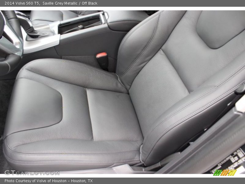 Saville Grey Metallic / Off Black 2014 Volvo S60 T5
