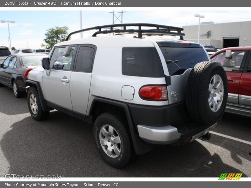 Titanium Metallic / Dark Charcoal 2008 Toyota FJ Cruiser 4WD