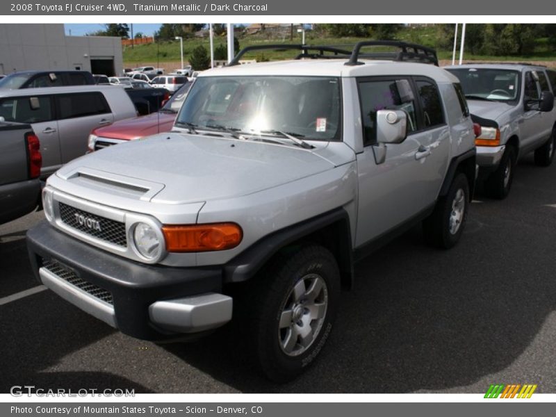 Titanium Metallic / Dark Charcoal 2008 Toyota FJ Cruiser 4WD