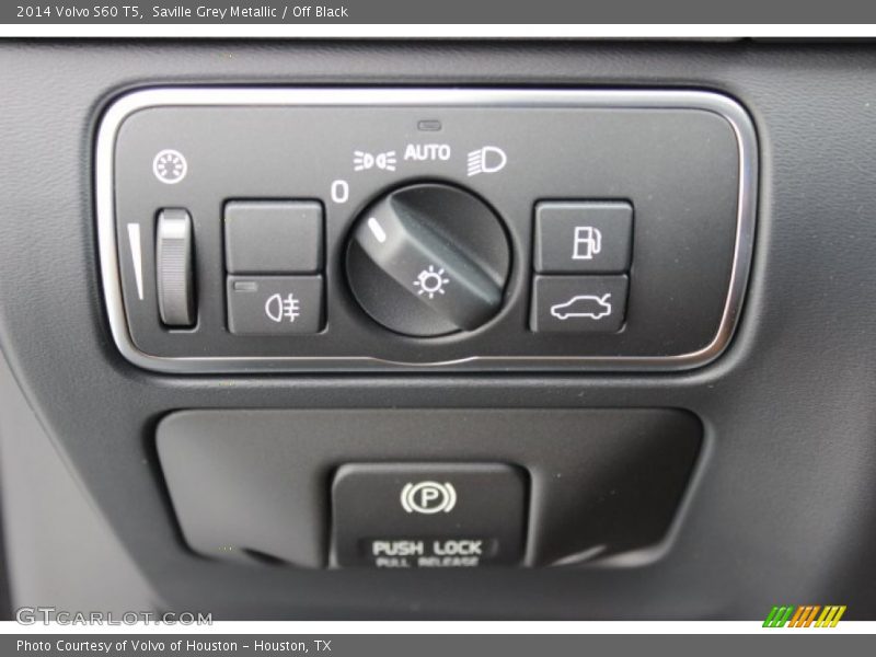 Saville Grey Metallic / Off Black 2014 Volvo S60 T5