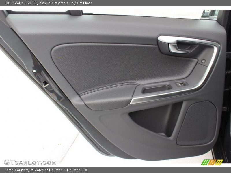 Saville Grey Metallic / Off Black 2014 Volvo S60 T5
