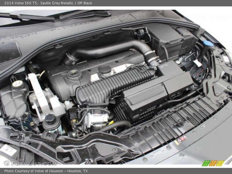 Saville Grey Metallic / Off Black 2014 Volvo S60 T5