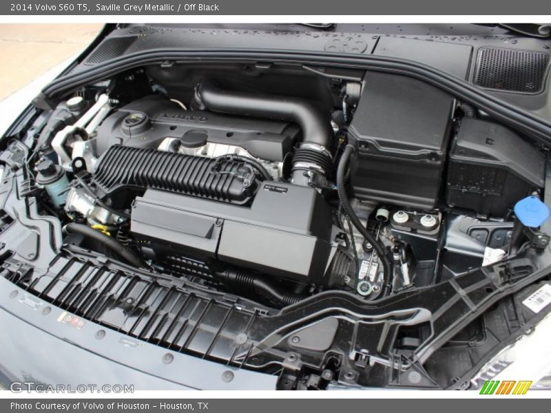 Saville Grey Metallic / Off Black 2014 Volvo S60 T5