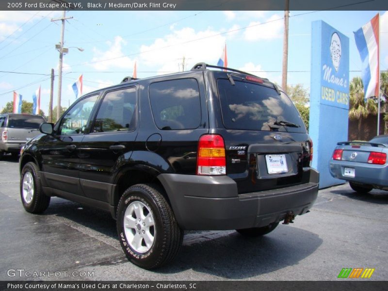 Black / Medium/Dark Flint Grey 2005 Ford Escape XLT V6