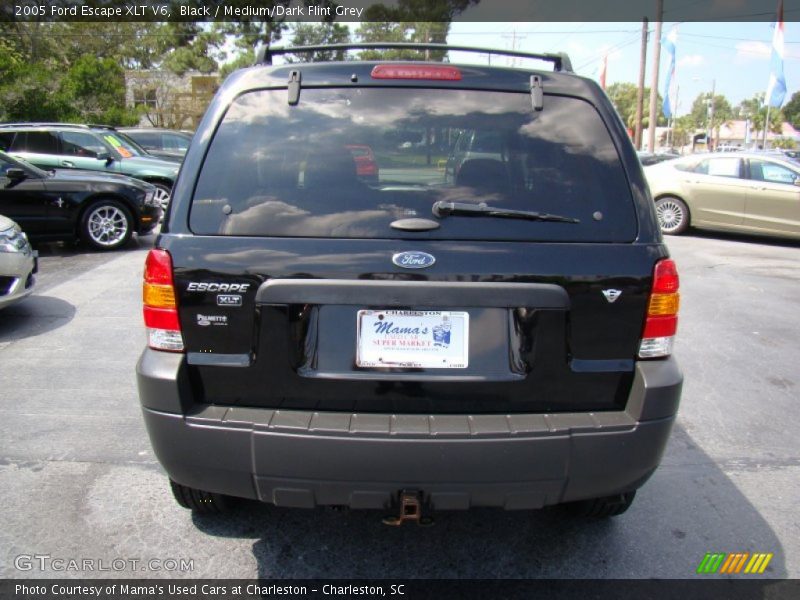 Black / Medium/Dark Flint Grey 2005 Ford Escape XLT V6