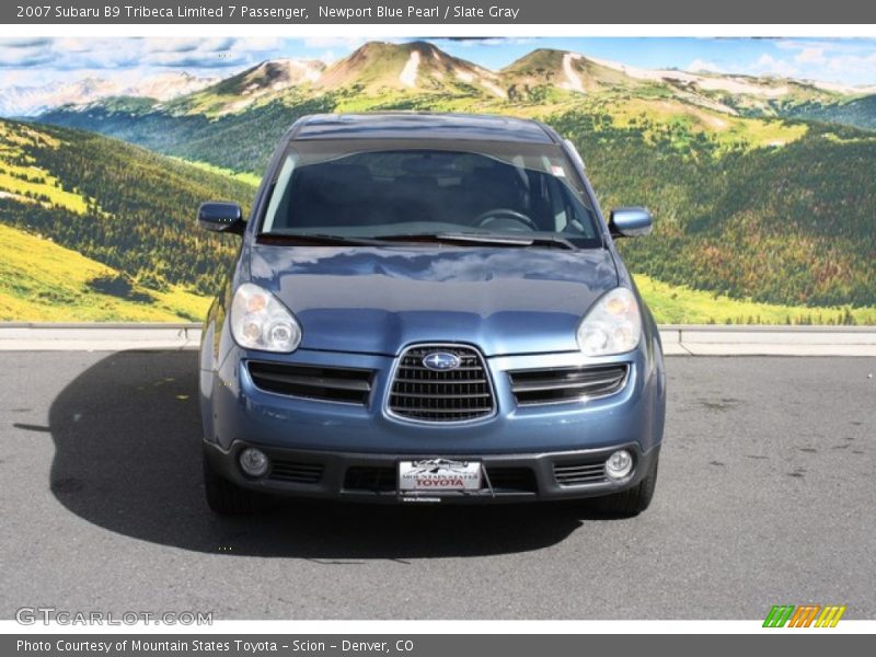 Newport Blue Pearl / Slate Gray 2007 Subaru B9 Tribeca Limited 7 Passenger
