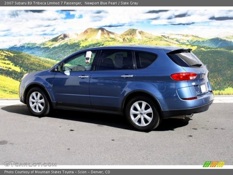 Newport Blue Pearl / Slate Gray 2007 Subaru B9 Tribeca Limited 7 Passenger