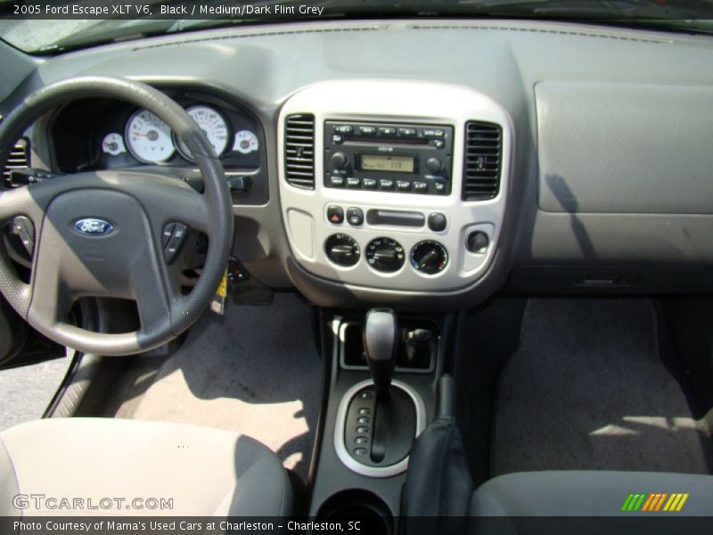Black / Medium/Dark Flint Grey 2005 Ford Escape XLT V6
