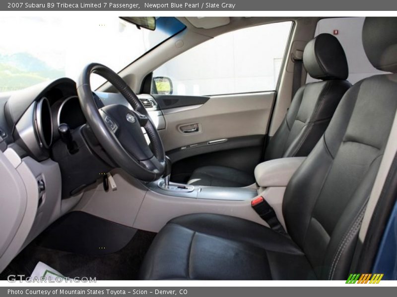 Newport Blue Pearl / Slate Gray 2007 Subaru B9 Tribeca Limited 7 Passenger