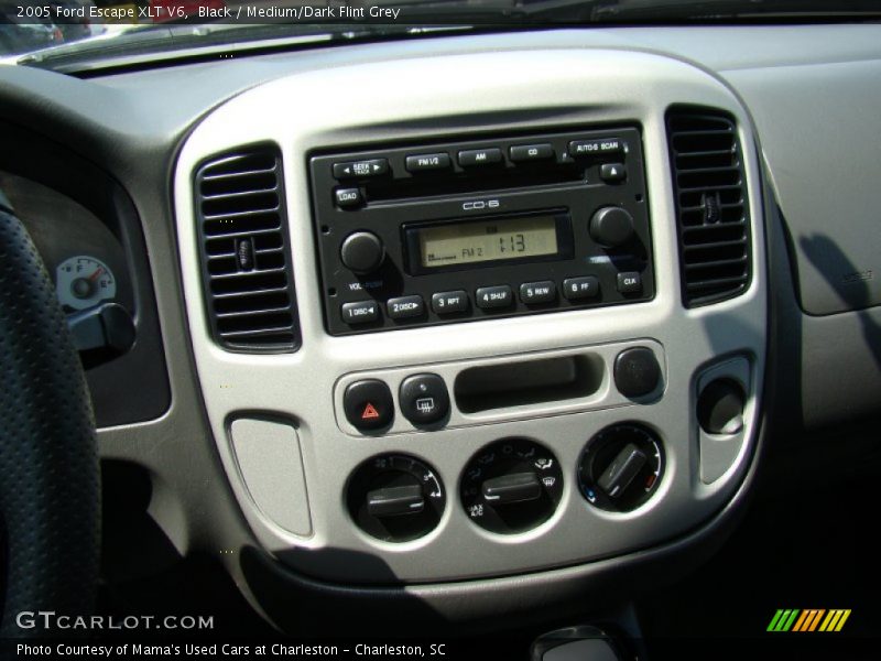 Black / Medium/Dark Flint Grey 2005 Ford Escape XLT V6
