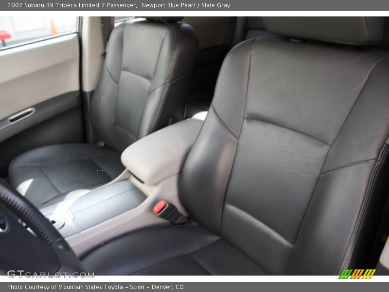 Newport Blue Pearl / Slate Gray 2007 Subaru B9 Tribeca Limited 7 Passenger