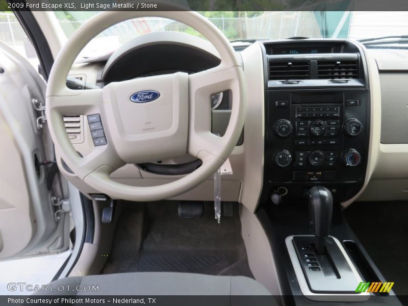 Light Sage Metallic / Stone 2009 Ford Escape XLS