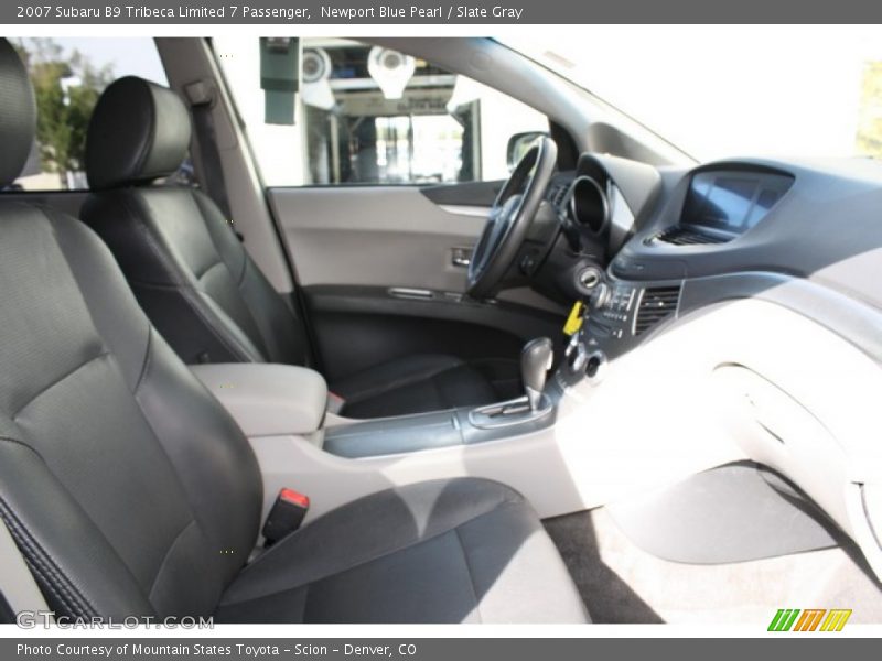 Newport Blue Pearl / Slate Gray 2007 Subaru B9 Tribeca Limited 7 Passenger