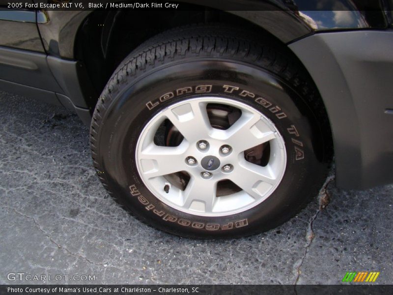 Black / Medium/Dark Flint Grey 2005 Ford Escape XLT V6