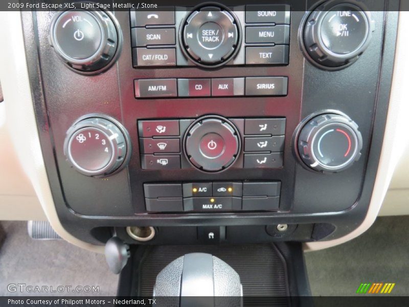 Light Sage Metallic / Stone 2009 Ford Escape XLS