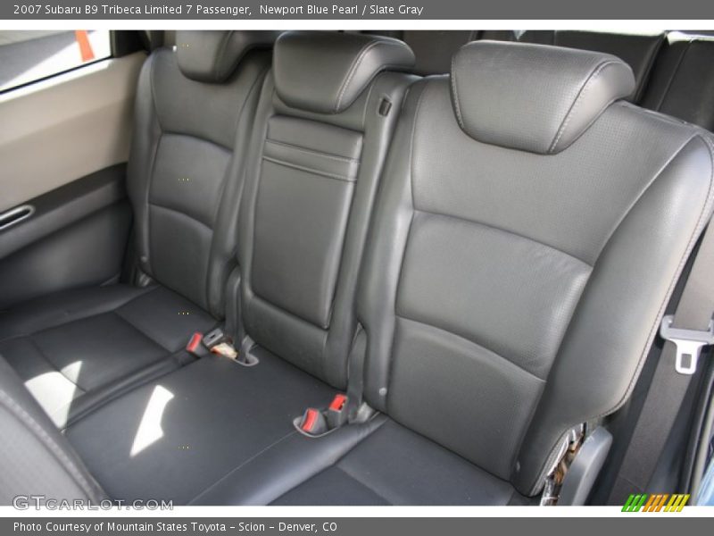 Newport Blue Pearl / Slate Gray 2007 Subaru B9 Tribeca Limited 7 Passenger