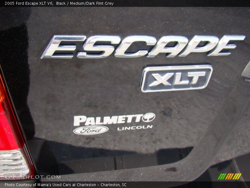 Black / Medium/Dark Flint Grey 2005 Ford Escape XLT V6