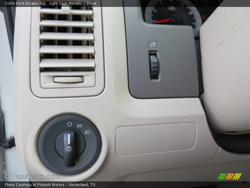 Light Sage Metallic / Stone 2009 Ford Escape XLS