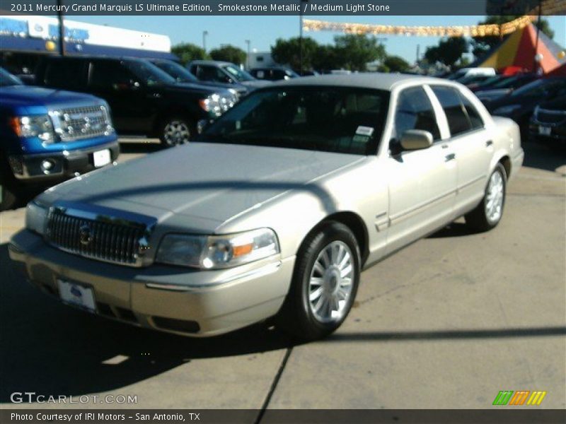 Smokestone Metallic / Medium Light Stone 2011 Mercury Grand Marquis LS Ultimate Edition