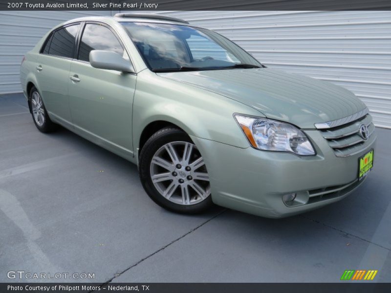 Silver Pine Pearl / Ivory 2007 Toyota Avalon Limited