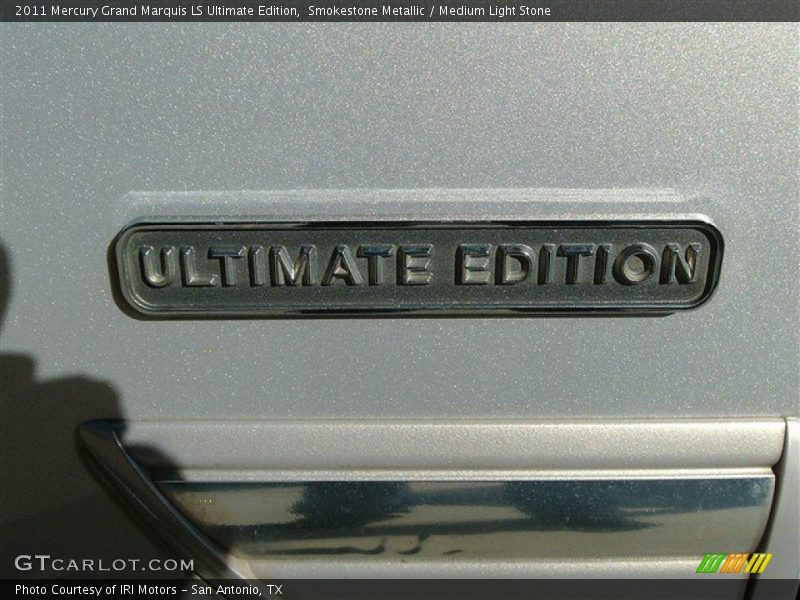 Smokestone Metallic / Medium Light Stone 2011 Mercury Grand Marquis LS Ultimate Edition