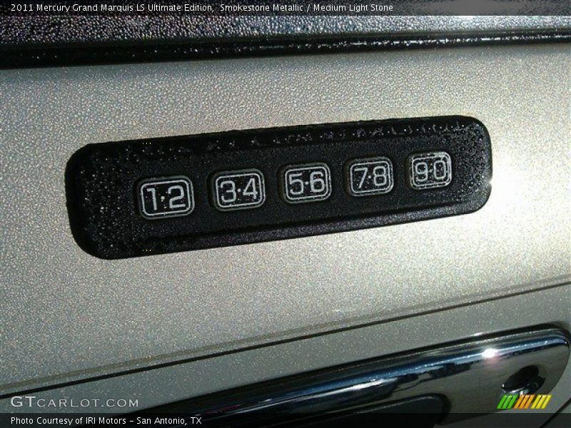 Smokestone Metallic / Medium Light Stone 2011 Mercury Grand Marquis LS Ultimate Edition