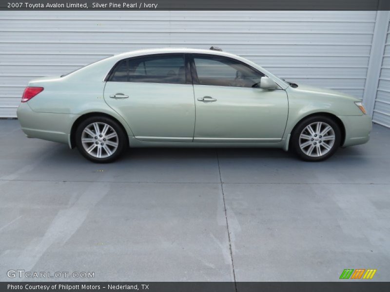 Silver Pine Pearl / Ivory 2007 Toyota Avalon Limited