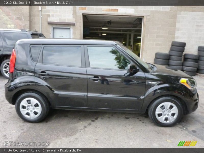 Shadow Black / Black Cloth 2012 Kia Soul 1.6