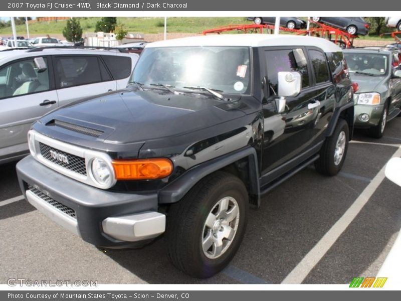 Black Diamond / Dark Charcoal 2007 Toyota FJ Cruiser 4WD