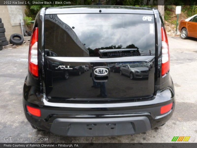 Shadow Black / Black Cloth 2012 Kia Soul 1.6