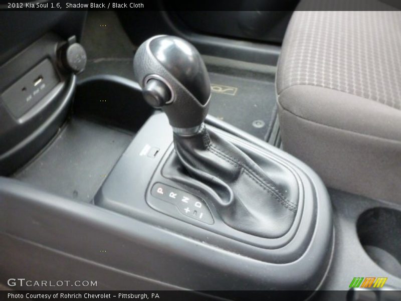 Shadow Black / Black Cloth 2012 Kia Soul 1.6